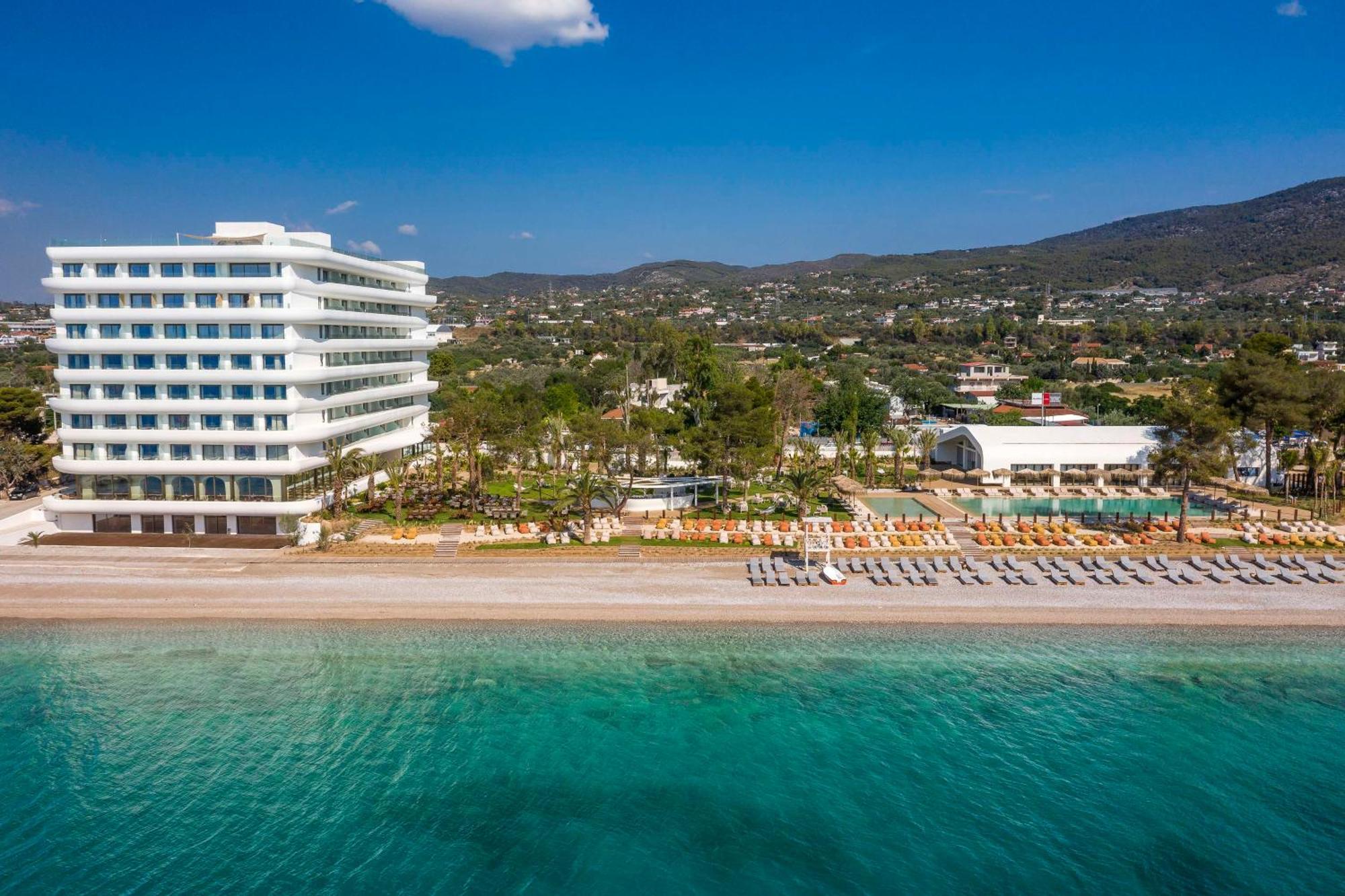 Isla Brown Corinthia Resort & Spa, Curio Collection By Hilton Agioi Theodoroi Esterno foto Hilton Athens