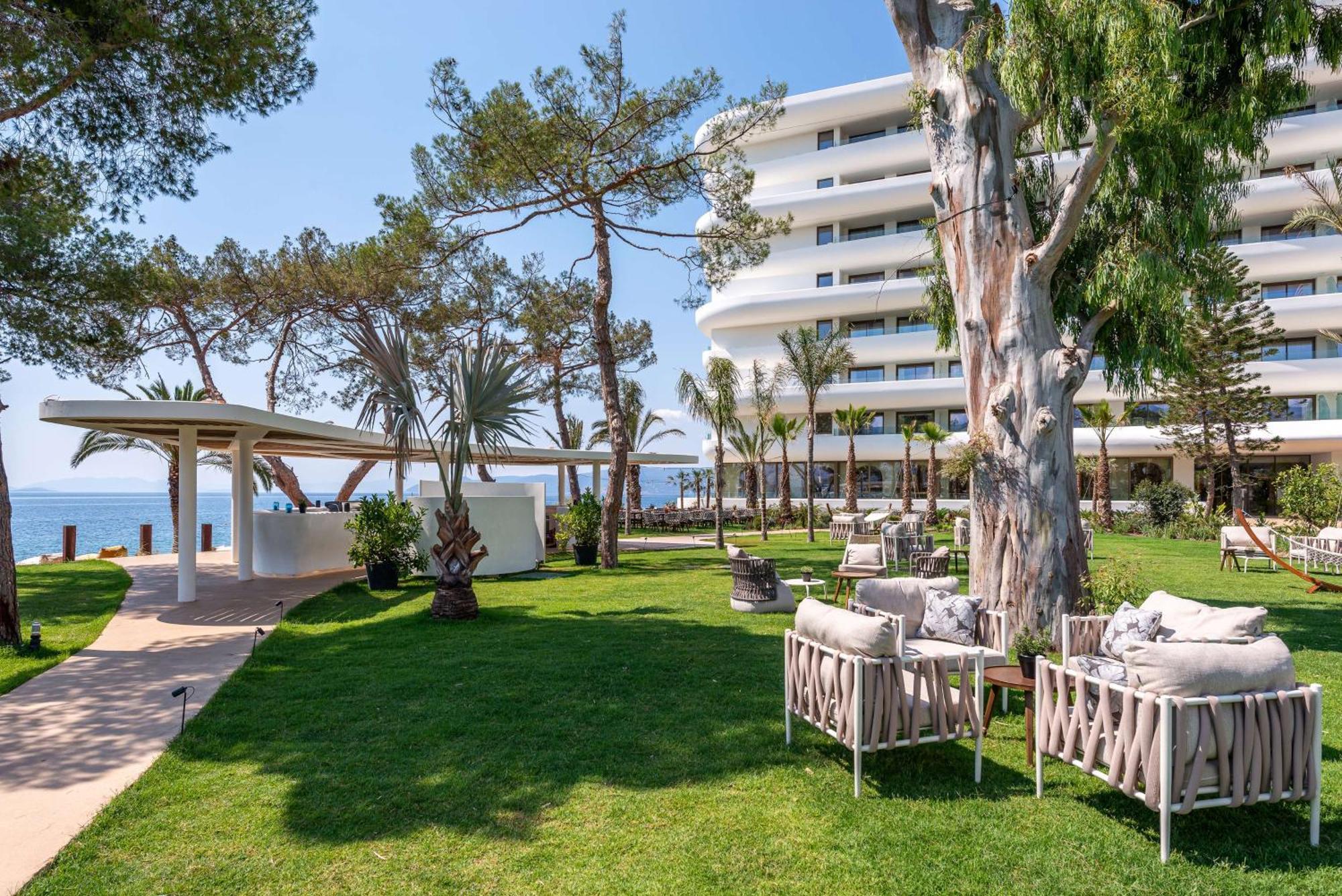 Isla Brown Corinthia Resort & Spa, Curio Collection By Hilton Agioi Theodoroi Esterno foto Garden