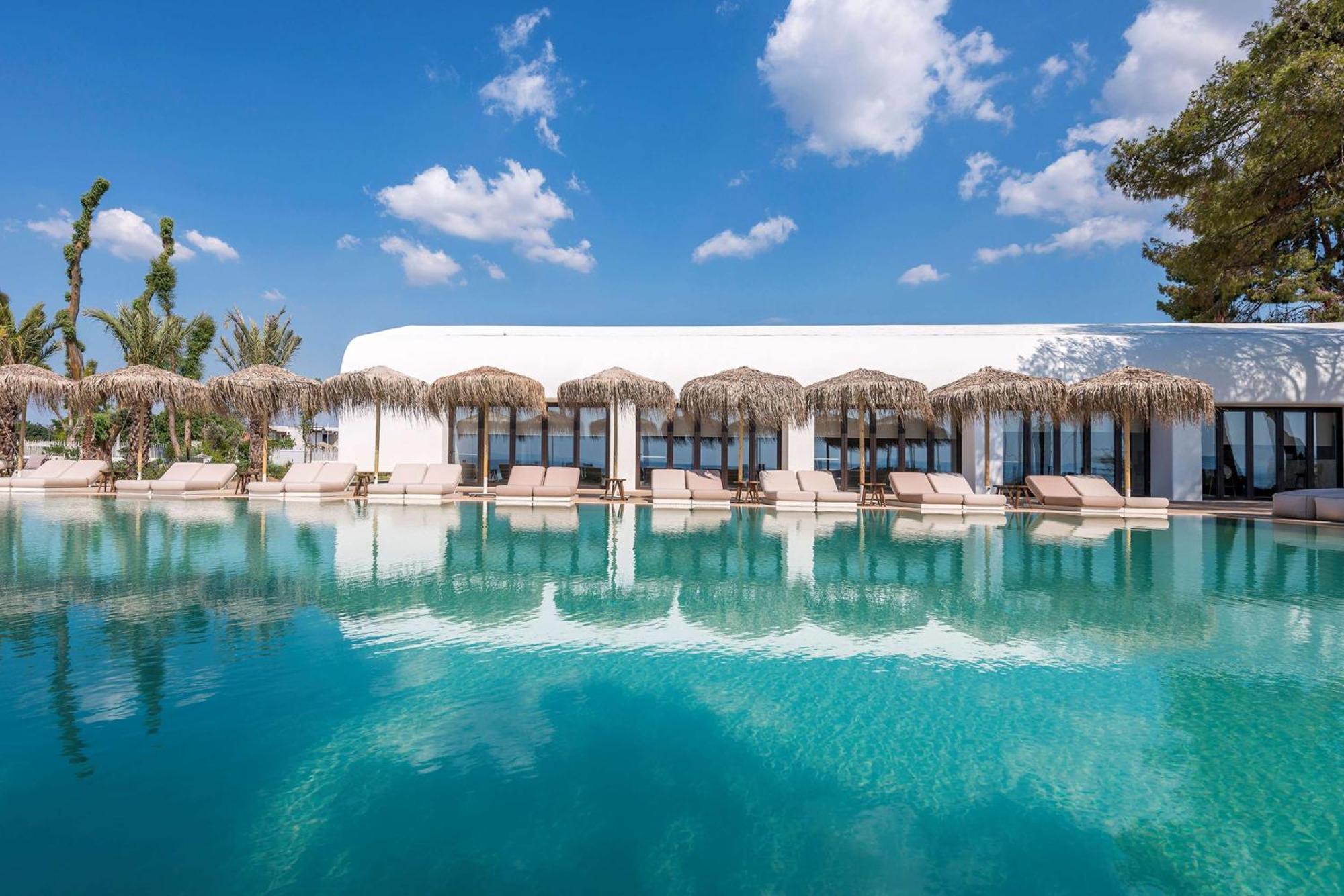 Isla Brown Corinthia Resort & Spa, Curio Collection By Hilton Agioi Theodoroi Esterno foto The Hotel